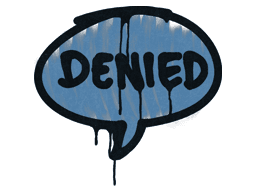 Denied (Monarch Blue)