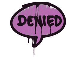 Denied (Bazooka Pink)