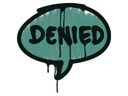 Denied (Frog Green)