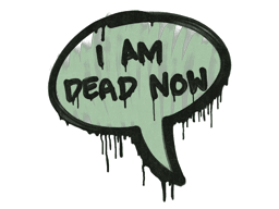 Sealed Graffiti | Dead Now (Cash Green)