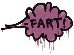 Sealed Graffiti | Fart (Princess Pink)