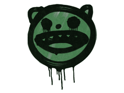 Happy Cat (Jungle Green)
