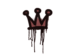 Sealed Graffiti | Little Crown (Brick Red)