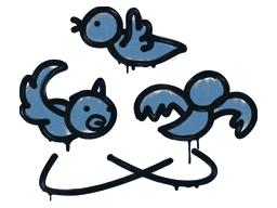 Dizzy (Monarch Blue)