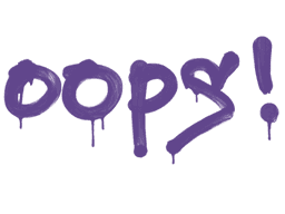 Oops (Monster Purple)