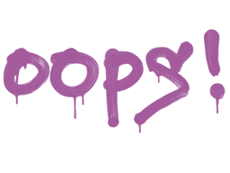 Oops (Bazooka Pink)