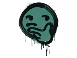 Thoughtfull (Frog Green)