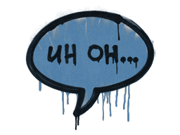 Uh Oh (Monarch Blue)