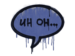 Uh Oh (SWAT Blue)