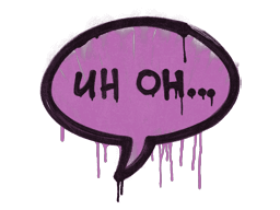 Uh Oh (Bazooka Pink)