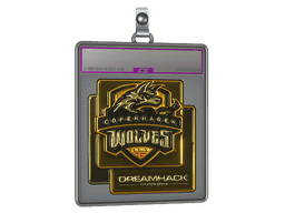 Sticker Slab | Copenhagen Wolves (Gold) | DreamHack 2014