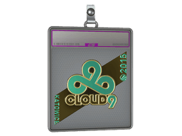 Sticker Slab | Cloud9 G2A (Gold) | Cologne 2015