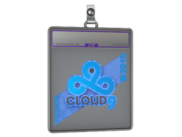 Sticker Slab | Cloud9 (Holo) | DreamHack 2014