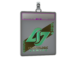 Sticker Slab | Counter Logic Gaming (Gold) | Katowice 2015