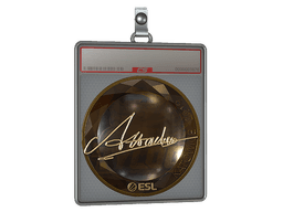 Sticker Slab | Attacker (Gold) | Katowice 2019