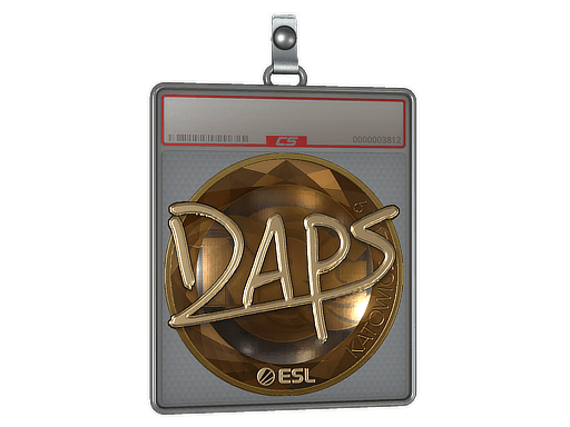Sticker Slab | daps (Gold) | Cologne 2016