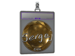Sticker Slab | sergej (Foil) | Katowice 2019