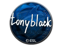 Sticker | tonyblack (Foil) | Katowice 2019