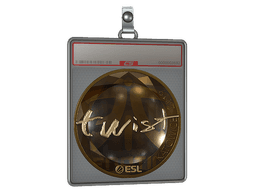 Sticker Slab | twist (Gold) | Atlanta 2017