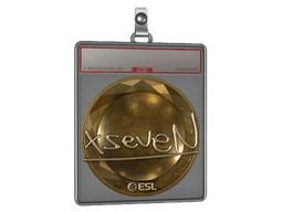 Sticker Slab | xseveN (Gold) | Katowice 2019