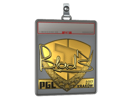 Sticker Slab | B1ad3 (Gold) | Cologne 2016