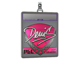Sticker Slab | denis (Foil) | Krakow 2017