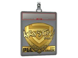 Sticker Slab | kRYSTAL (Gold) | Krakow 2017