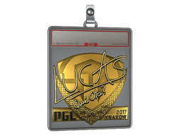Sticker Slab | LUCAS1 (Gold) | Krakow 2017