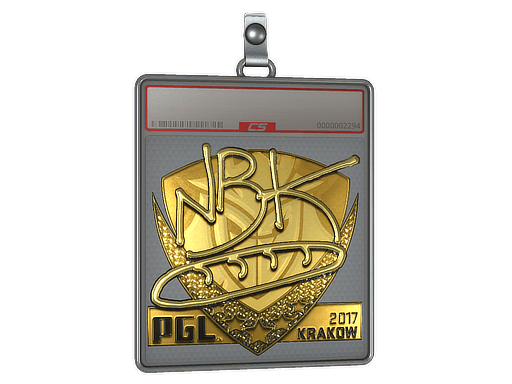 Sticker Slab | NBK- (Gold) | Cologne 2016