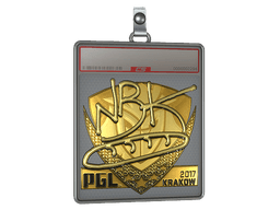 Sticker Slab | NBK- (Gold) | Krakow 2017