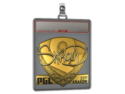 Sticker Slab | shroud (Gold) | Krakow 2017
