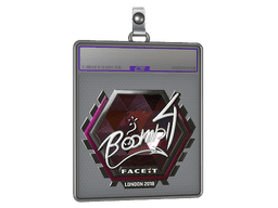 Sticker Slab | Boombl4 (Foil) | London 2018