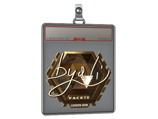 Sticker Slab | byali (Gold) | Cologne 2015