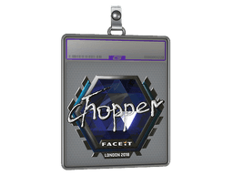 Sticker Slab | chopper (Foil) | London 2018