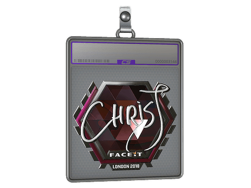 Sticker Slab | chrisJ (Foil) | Cologne 2015