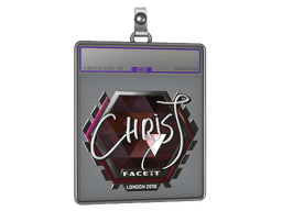 Sticker Slab | chrisJ (Foil) | Cologne 2016