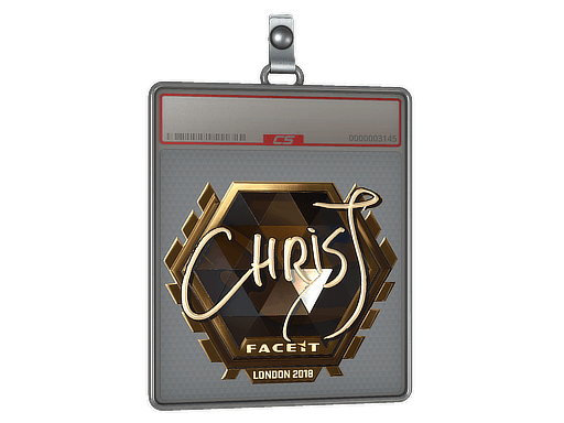 Sticker Slab | chrisJ (Gold) | Cologne 2015