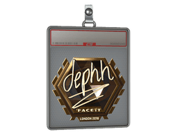 Sticker Slab | dephh (Gold) | Katowice 2019