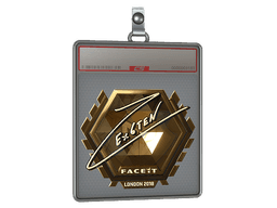 Sticker Slab | Ex6TenZ (Gold) | London 2018