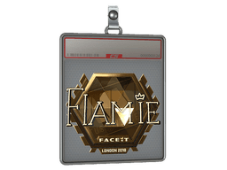 Sticker Slab | flamie (Gold) | Katowice 2019