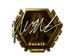Sticker | flusha (Gold) | MLG Columbus 2016