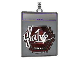 Sticker Slab | gla1ve (Foil) | Atlanta 2017
