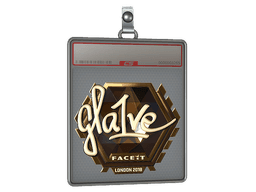 Sticker Slab | gla1ve (Gold) | Katowice 2019
