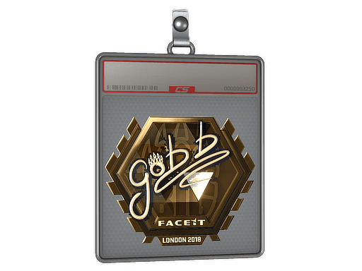 Sticker Slab | gob b (Gold) | Cologne 2015