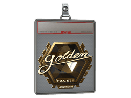 Sticker Slab | Golden (Gold) | London 2018