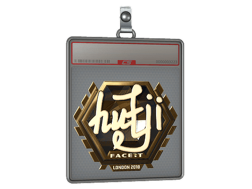 Sticker Slab | hutji (Gold) | Krakow 2017