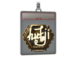 Sticker Slab | hutji (Gold) | Krakow 2017
