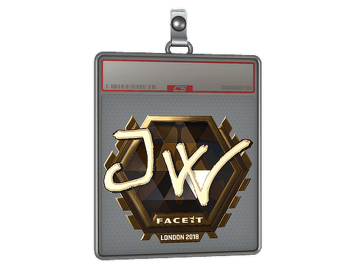 Sticker Slab | JW (Gold) | Cologne 2016