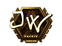Sticker | JW (Gold) | MLG Columbus 2016