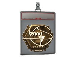 Sticker Slab | kennyS (Gold) | Katowice 2019